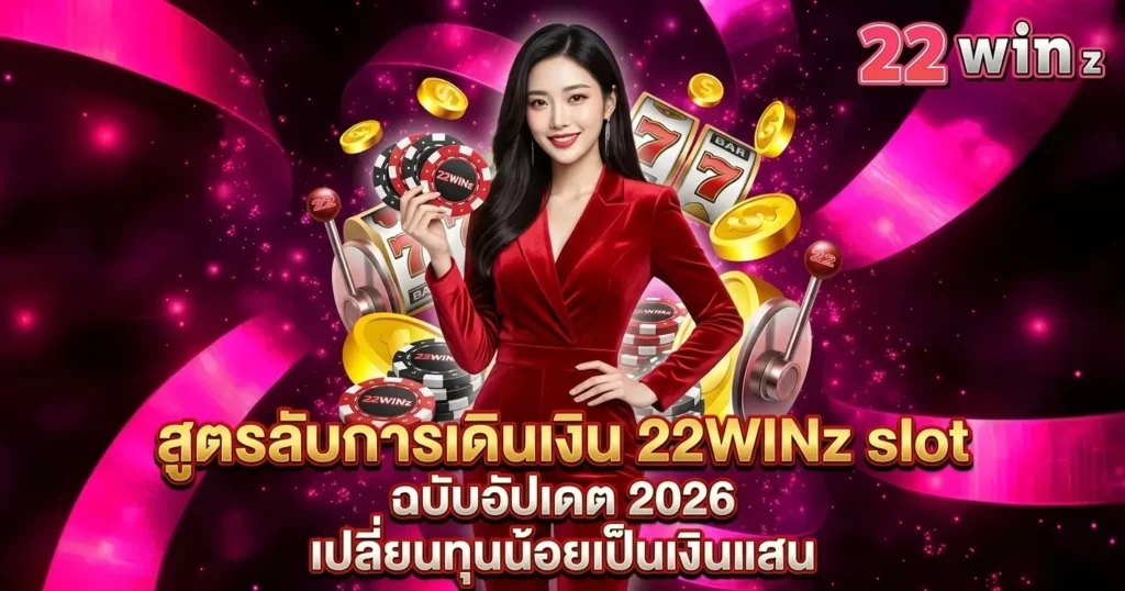 สูตรลับการเดินเงิน 22WINZ ฉบับอัปเดต 2026